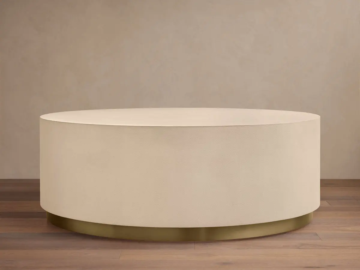 Malone Round Plinth Coffee Table 1