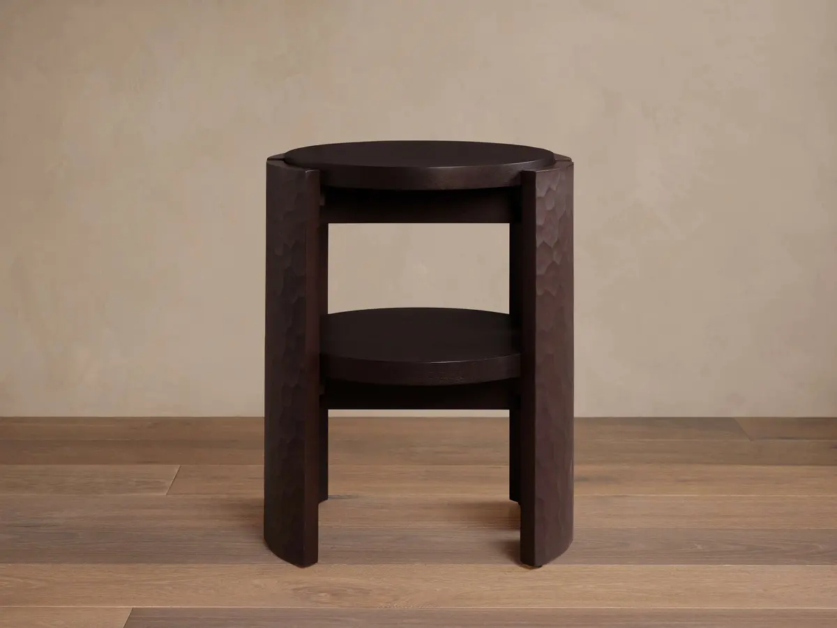 Chiseled End Table 1