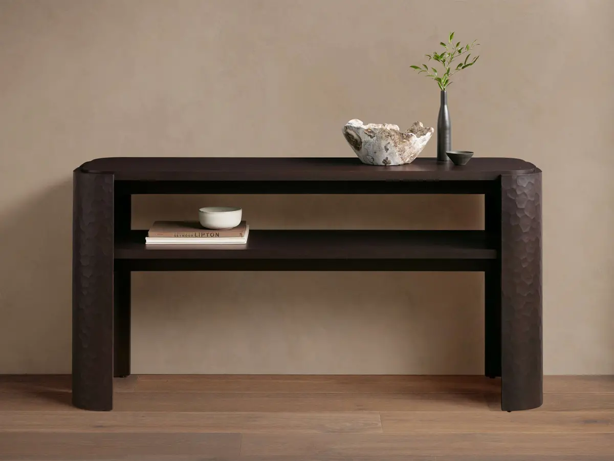 Chiseled Console Table 1