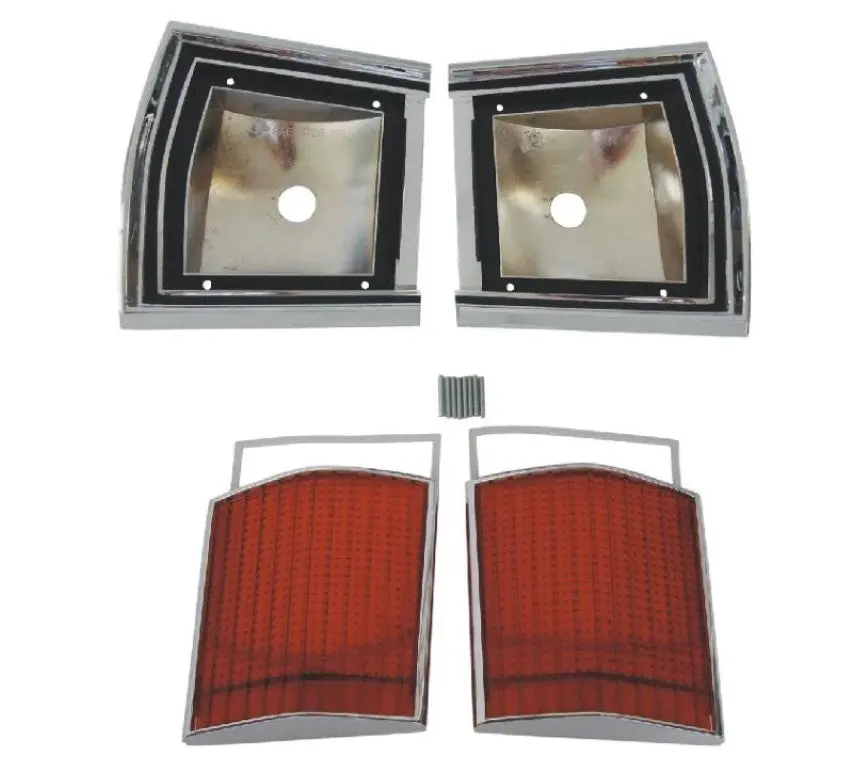366-67Blkit Mopar 1967 Dodge Dart Taillight Kit 1