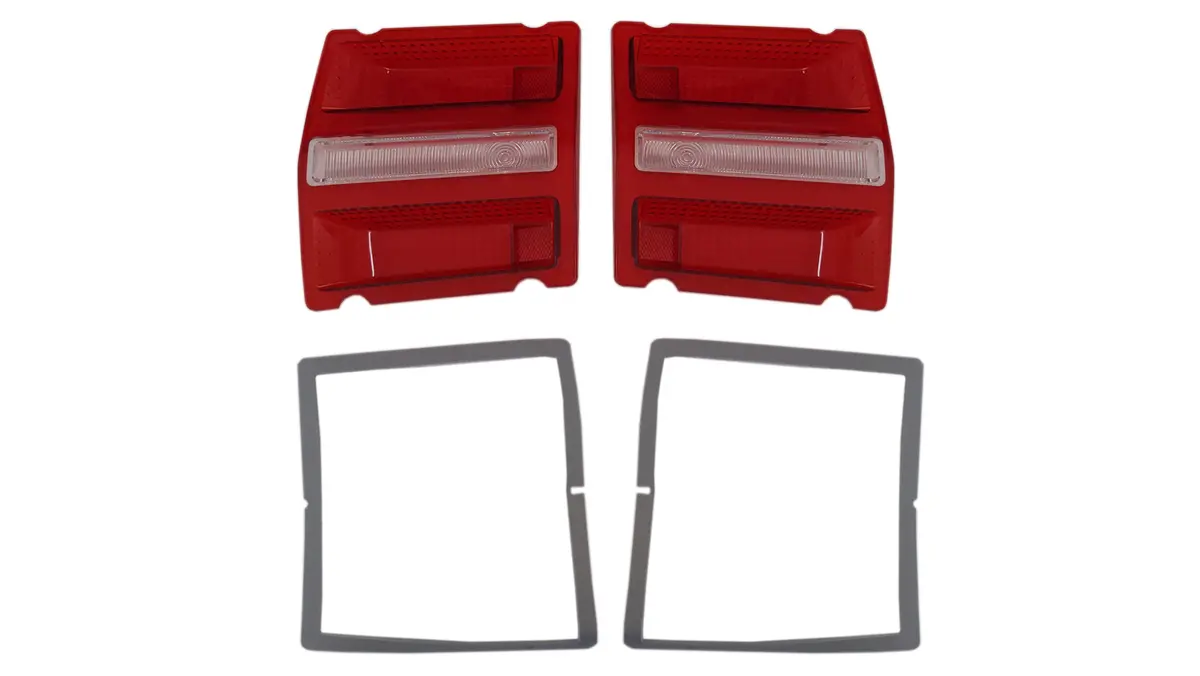 366-68L Mopar 1968 Dodge Dart Taillight Lenses 1