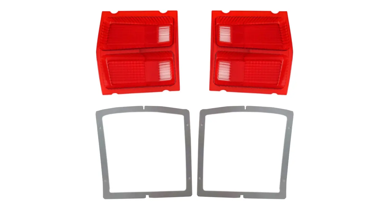 366-69L Mopar 1969 Dodge Dart Taillight Lenses 1
