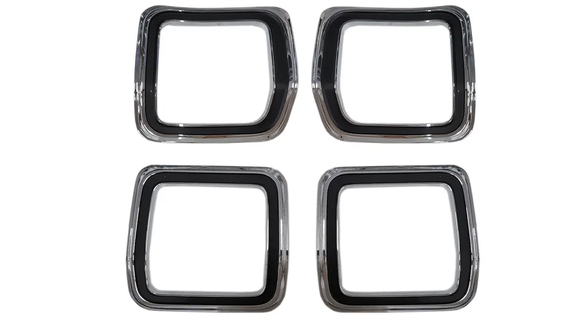 366-73B Mopar 1973-74 Dodge Dart Sport Taillight Bezels 1