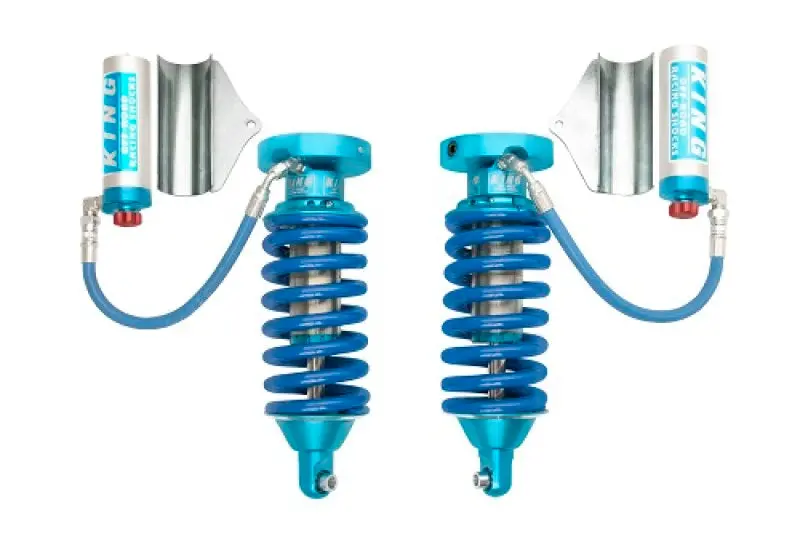 King Shocks Remote Reservoir Coilover Set For 2004–2015 Nissan Titan Front Axle 1