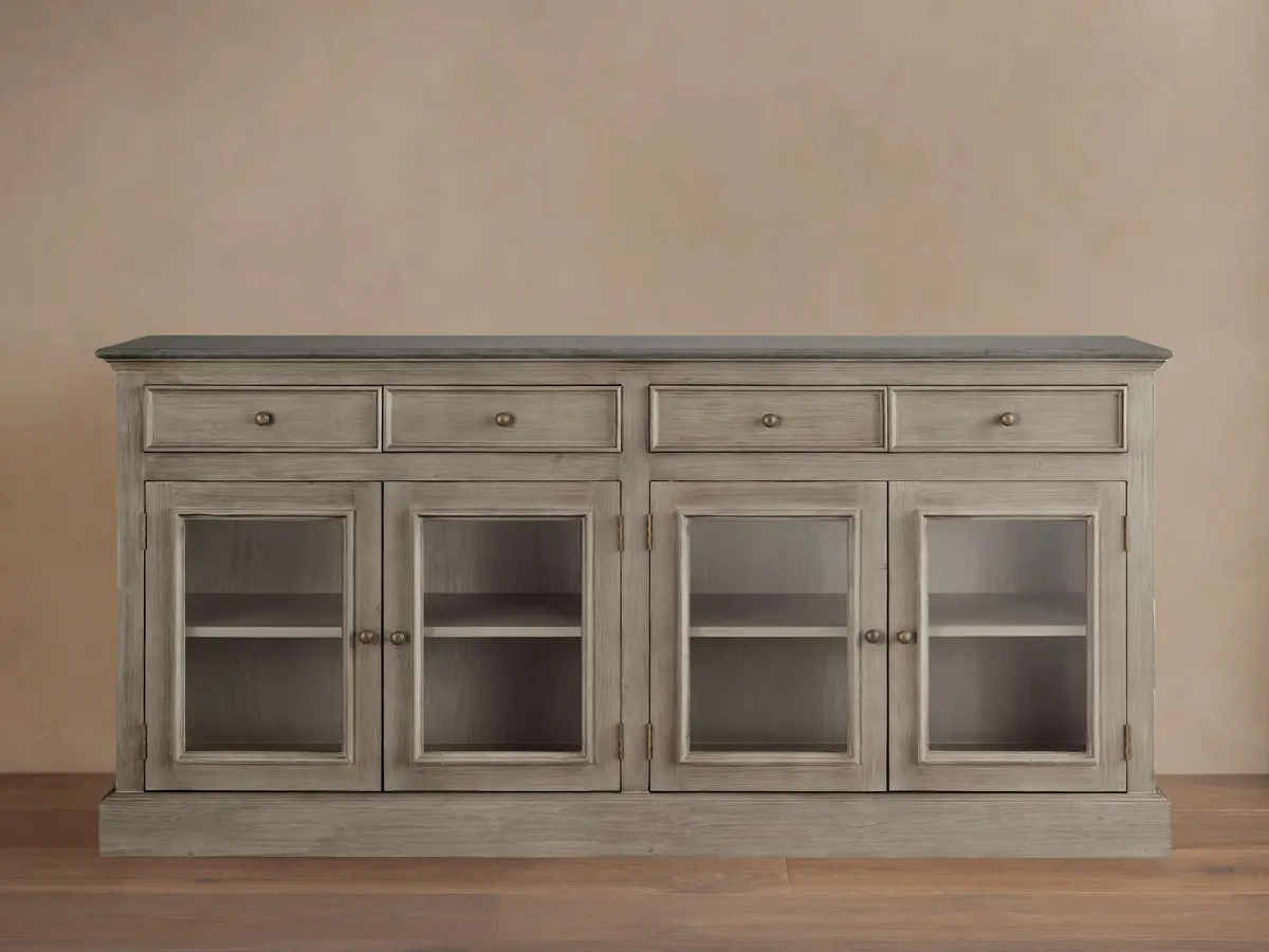 Kensington Glass Buffet In Slate 1