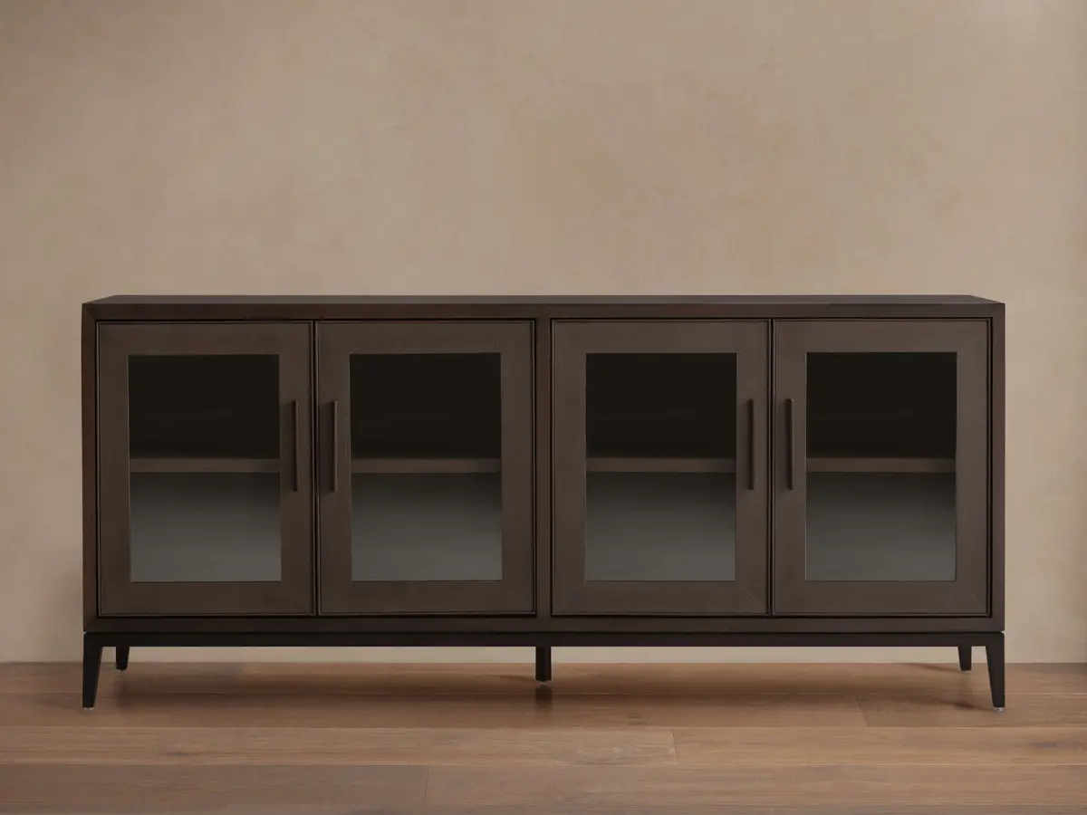 Malone Sideboard With Glass Doors 1