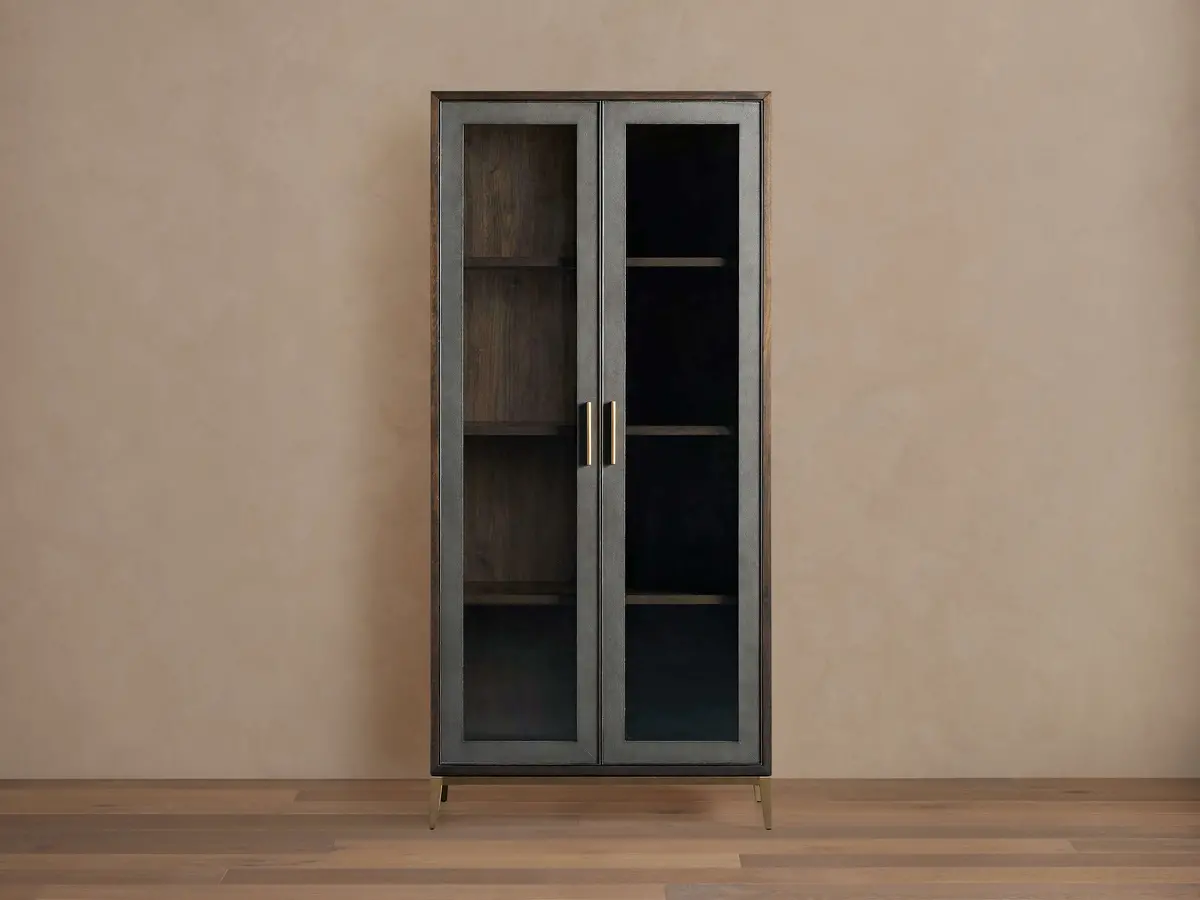 Malone Glass Cabinet 1