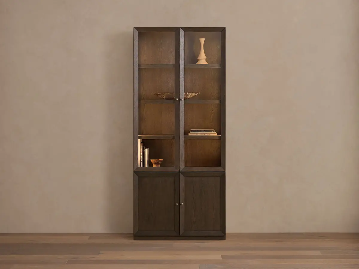 Nason Modular Glass Cabinet 1