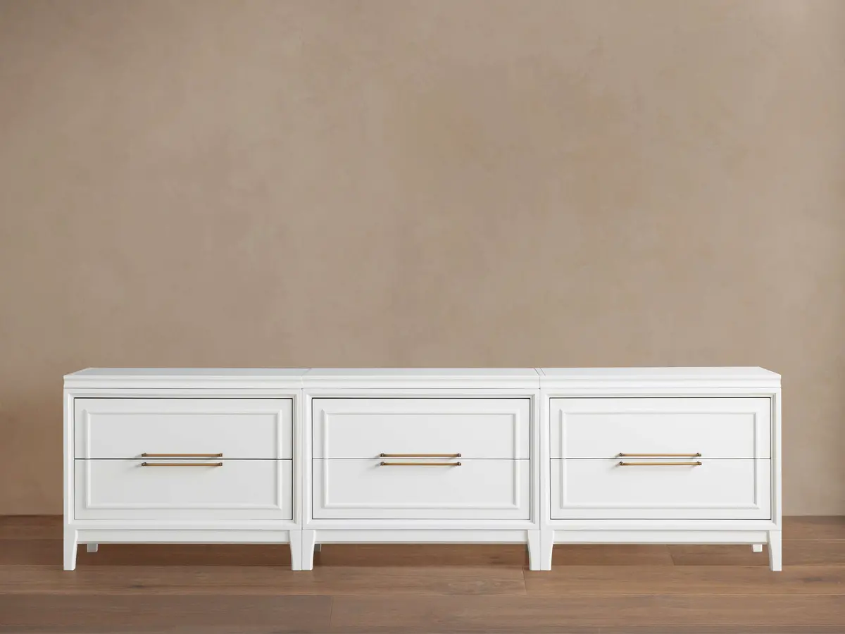 Rowan Modular Media Console With Drawers 1