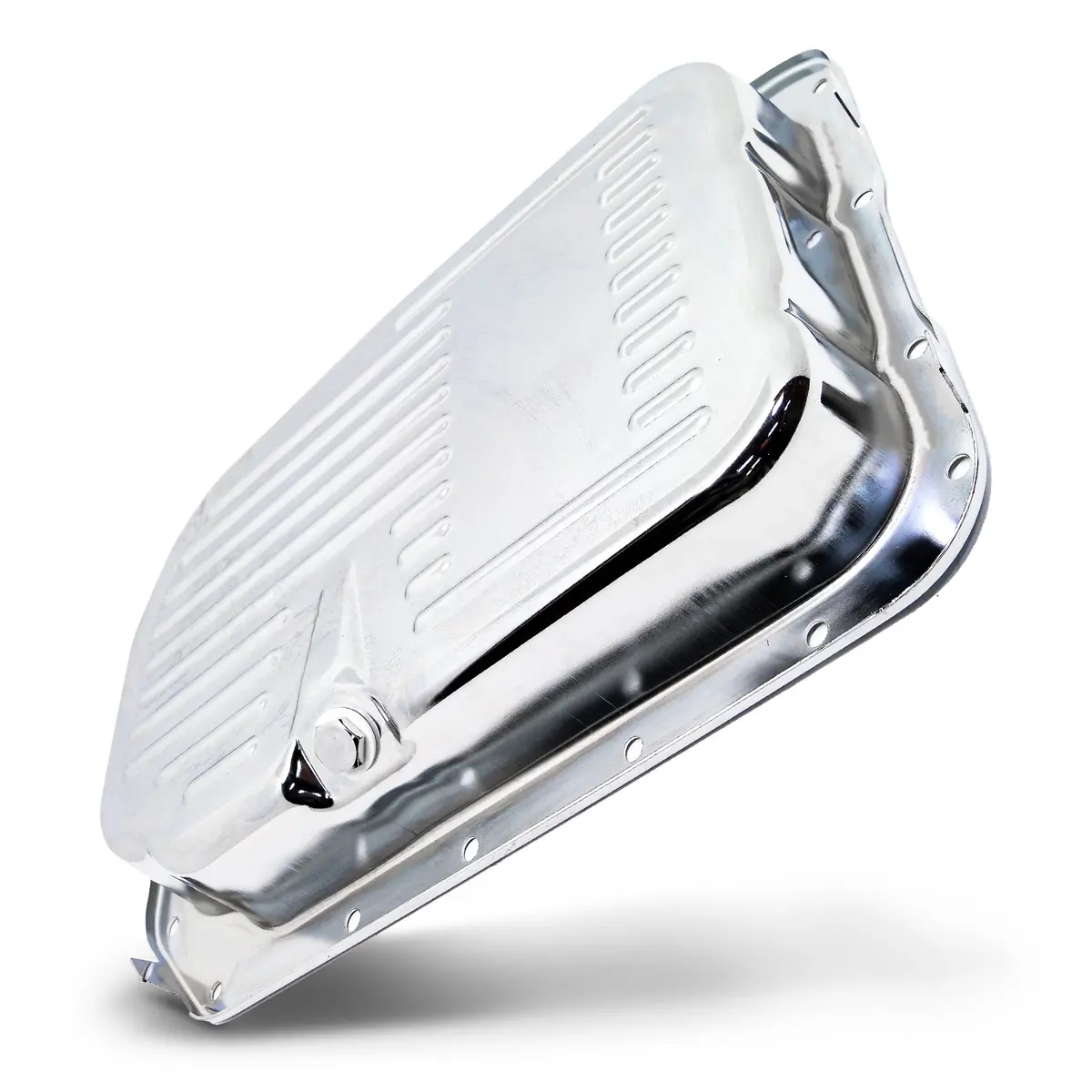 Steel Chevy/Gm 4L80 4L80e 4L85e Transmission Pan - Chrome 1