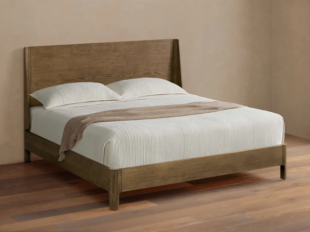 Calista Wood Bed 1