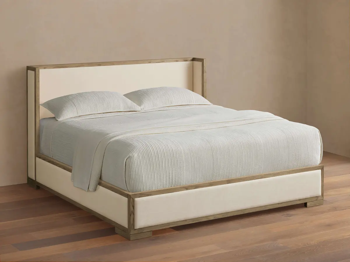 Darien Shelter Bed In Beacon Snow 1