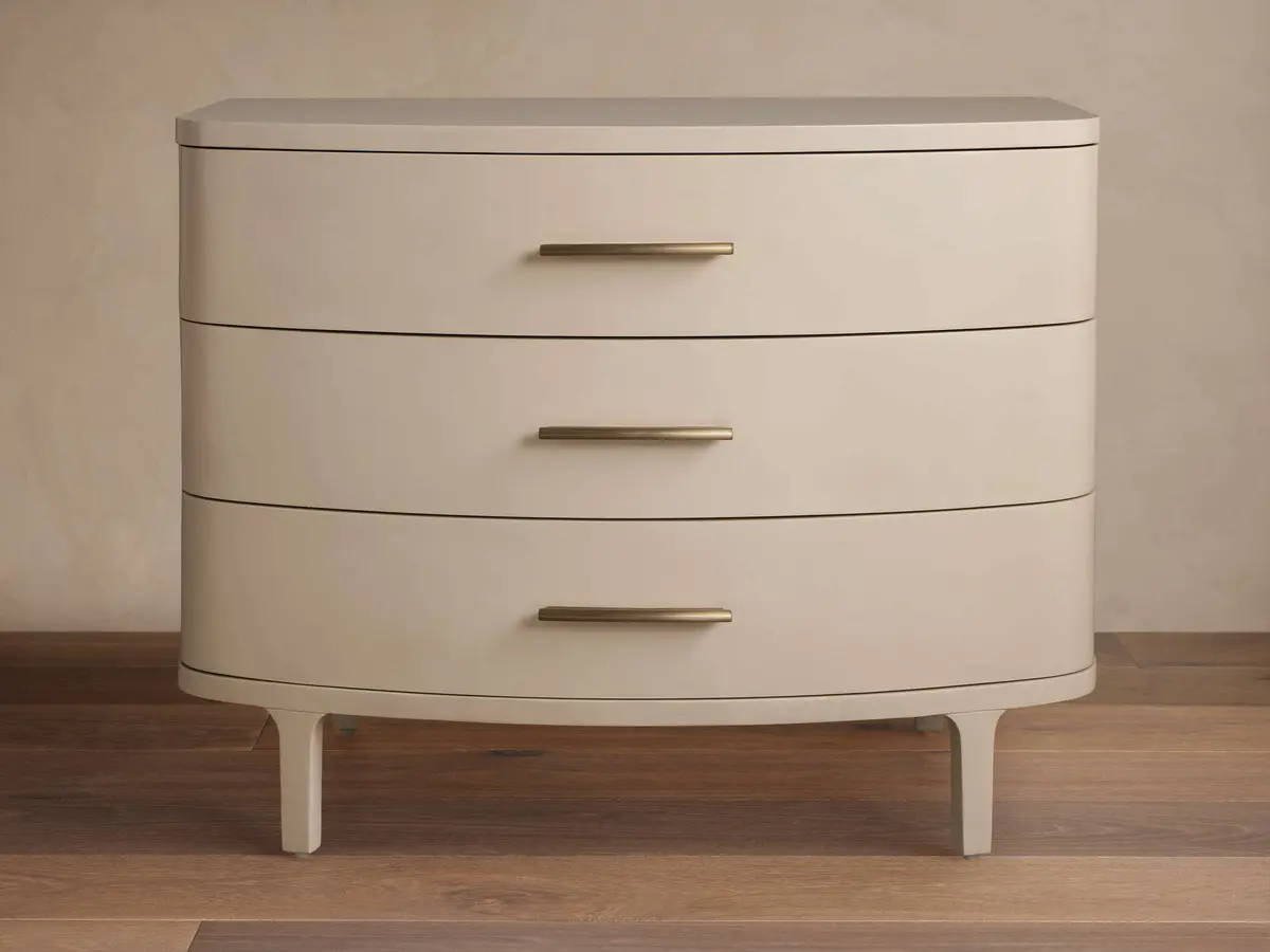 Danny Three-Drawer Chest In Fumo 1