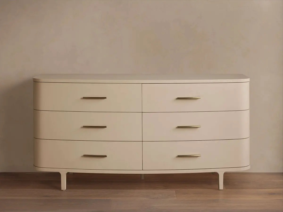Danny Six-Drawer Dresser In Fumo 1