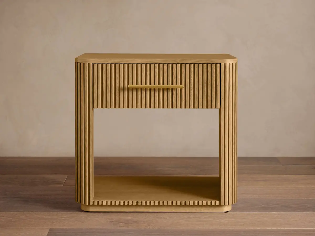 Finnley Wood Open Nightstand 1