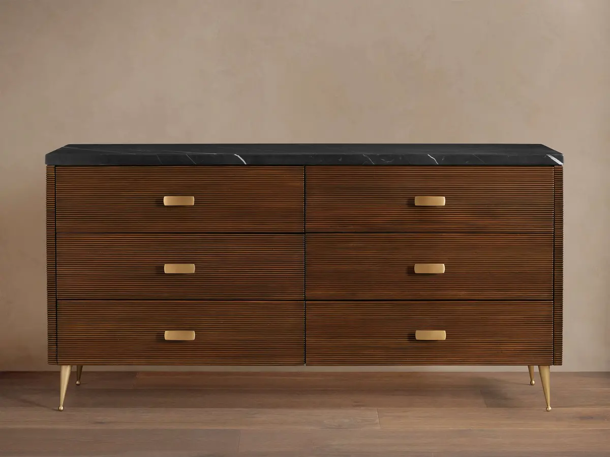 Giselle Six-Drawer Dresser 1
