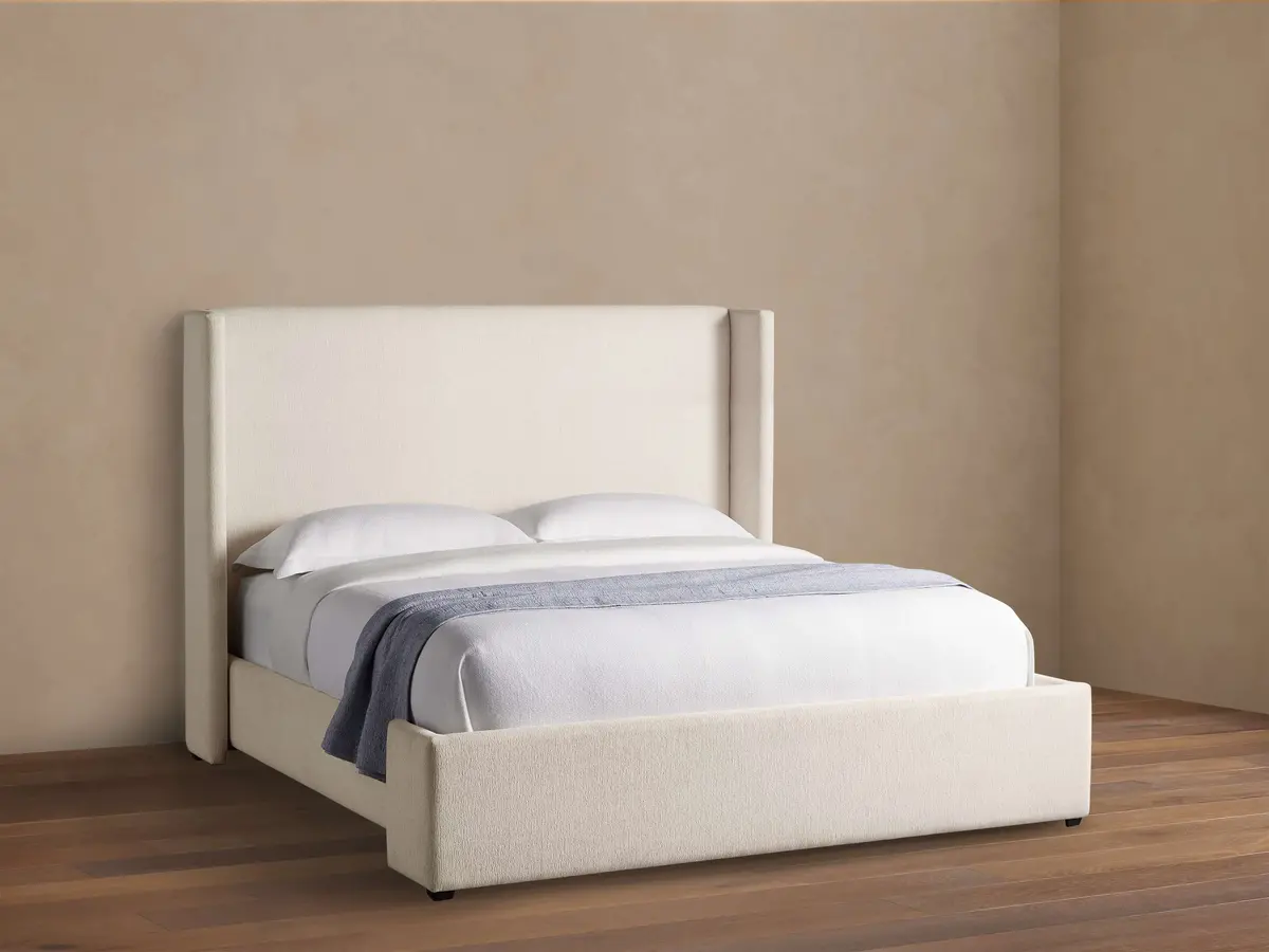 Wyller Bed With Tall Headboard 1