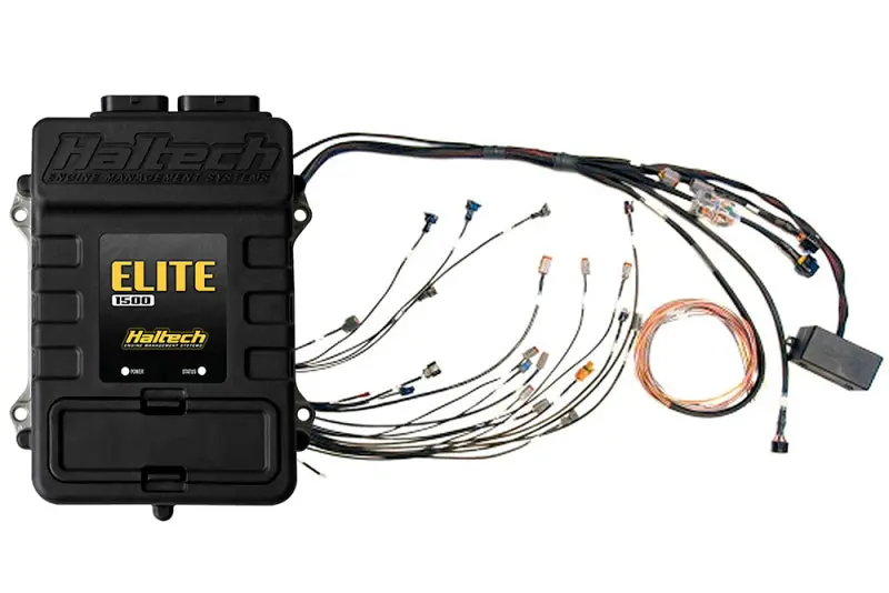 Haltech Elite 1500 Ecu Kit For Mitsubishi 4G63 – Terminated Harness W/1G Cas & Square Ev1 Injector Connectors 1