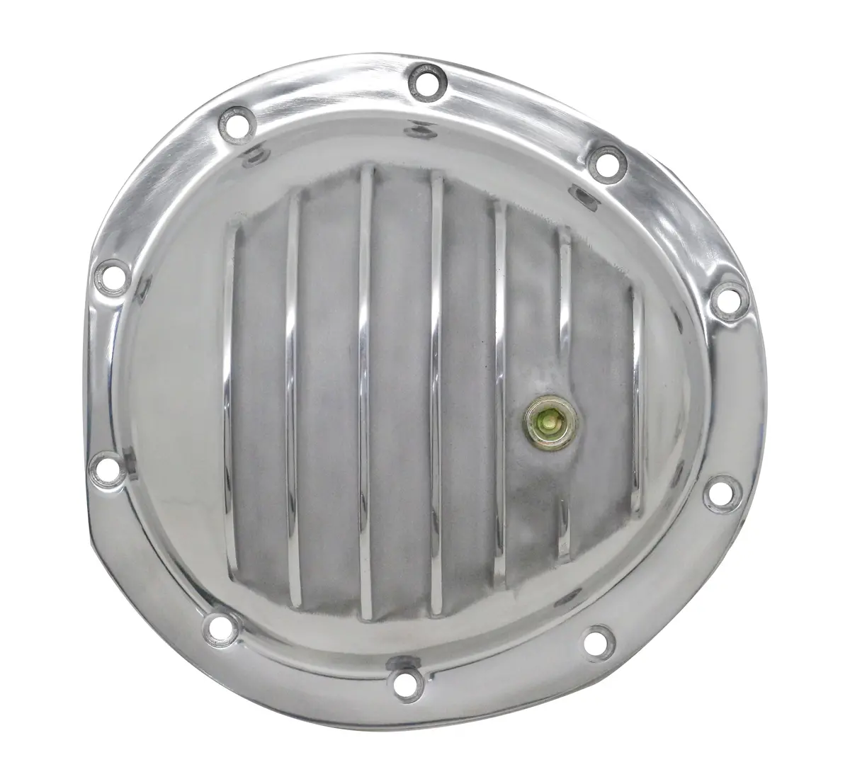 Aluminum 1978-91 Chevy-Gmc Truck Front Differential Cover 10 Bolt W- 8.5" Rg - Sand Blasted 1