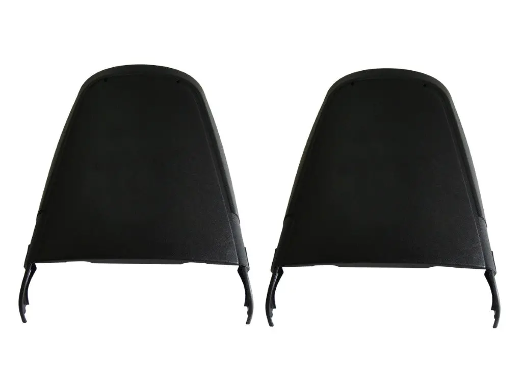 5501-70B 1970 B,E Body Bucket Seat Back Black 1