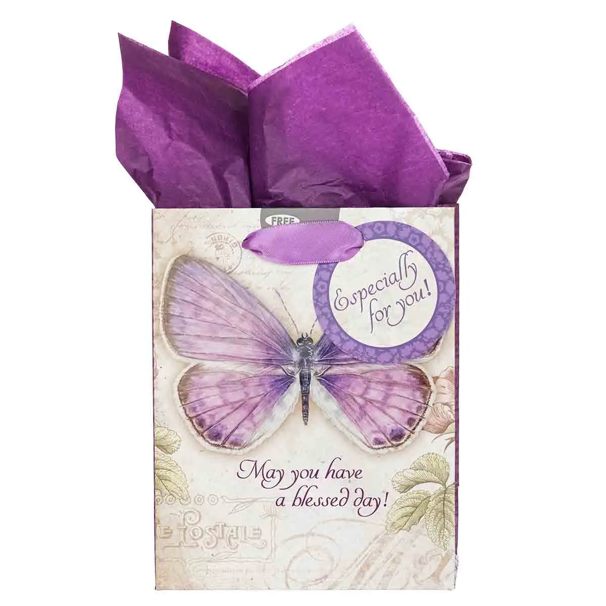 May You Have A Blessed Day Small Gift Bag With Gift Tag - Numbers 6:24 1