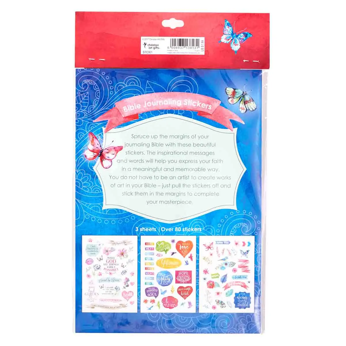 Bible Journaling Stickers (Set Of 3)(Journaling Stickers) 2