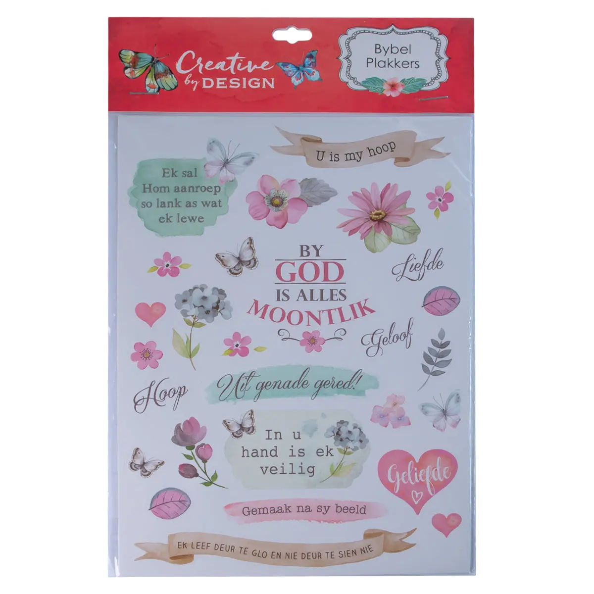 Drie Plakker Bladsye (Set Of 3)(Journaling Stickers) 1