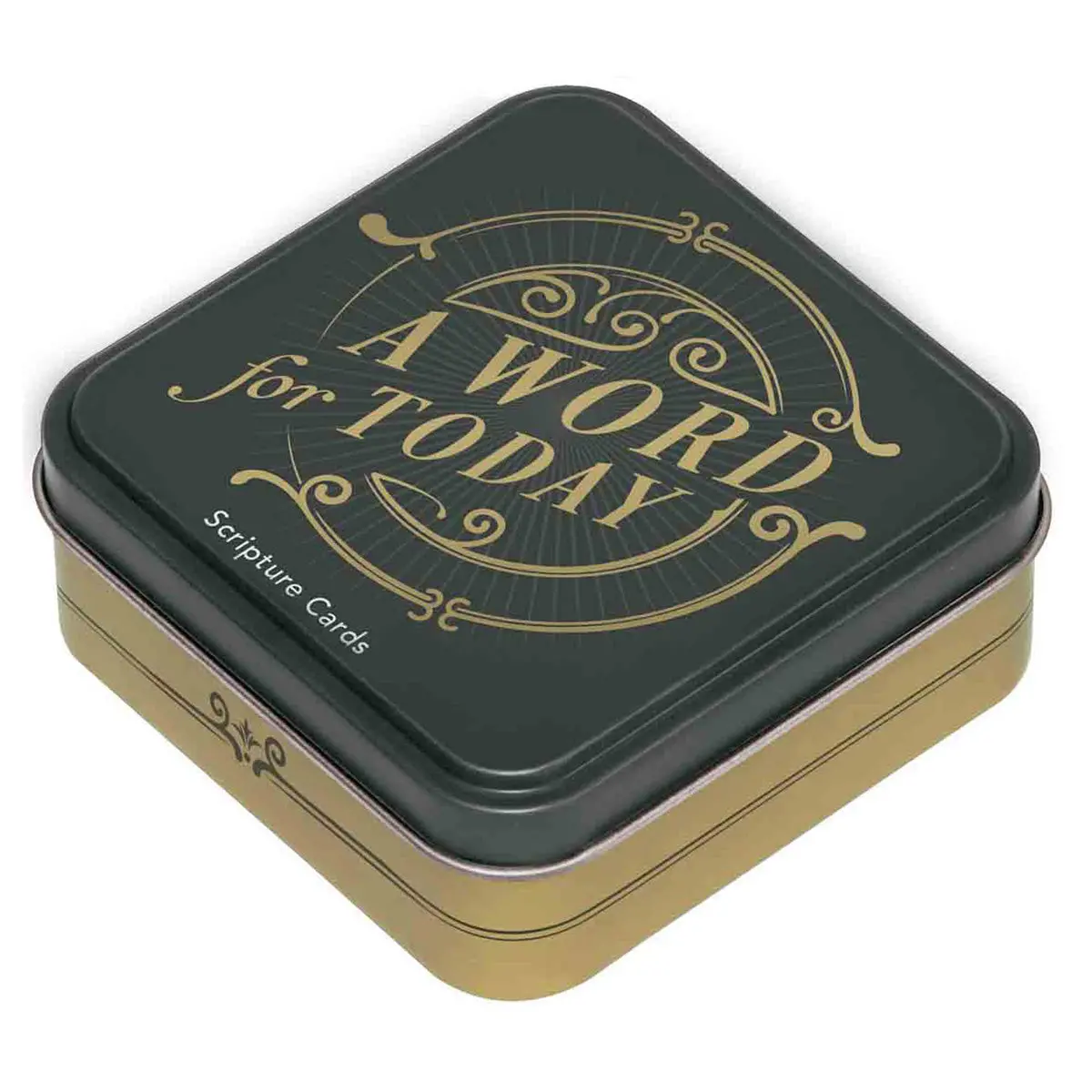 A Word For Today Cards In Black And Gold Tin 1