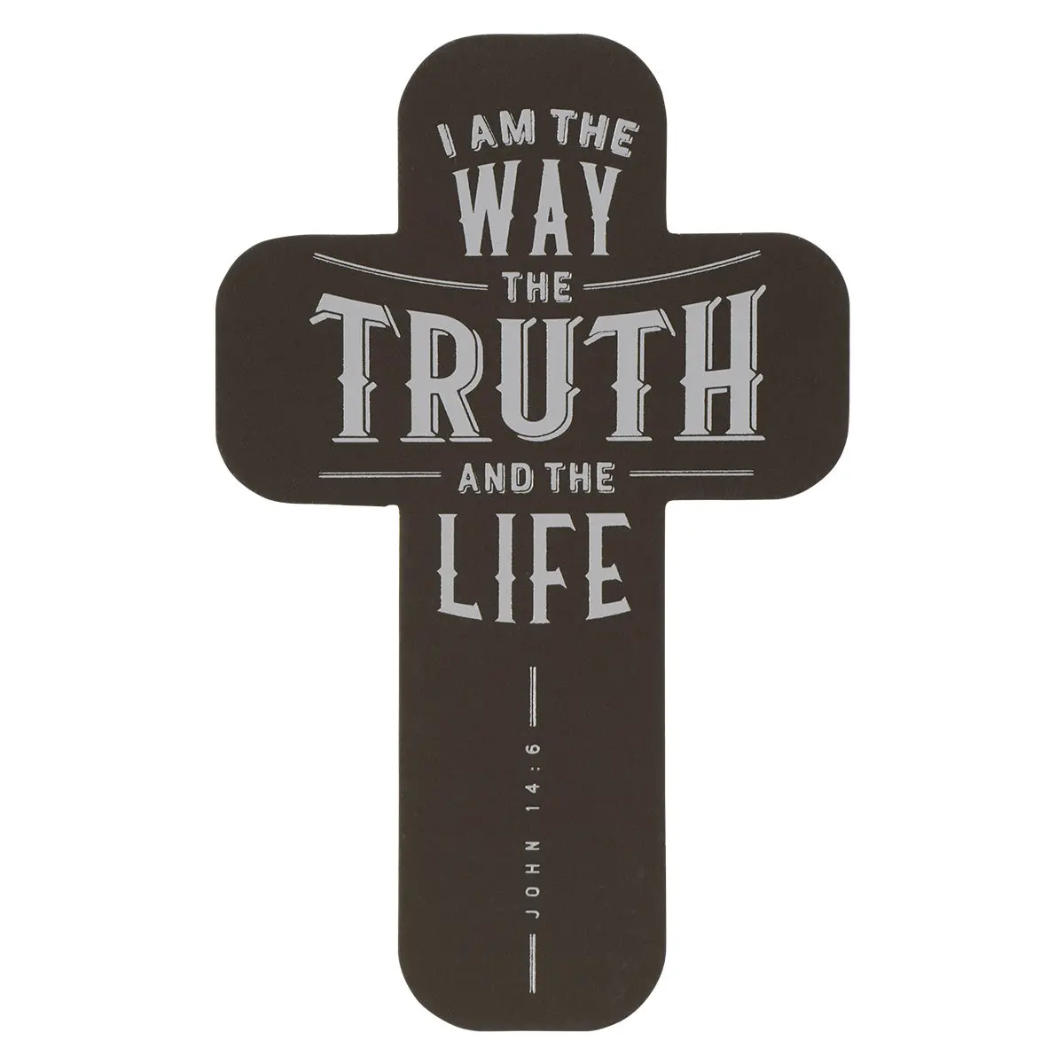 I Am The Way The Truth And The Life Cross Bookmark Set Of 6 - John 14:6 1