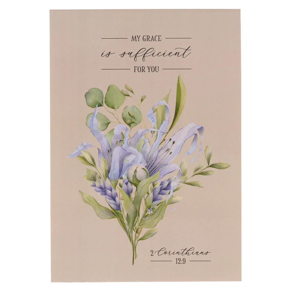My Grace Is Sufficient For You Small Notepad - 2 Corinthians 12:9 1