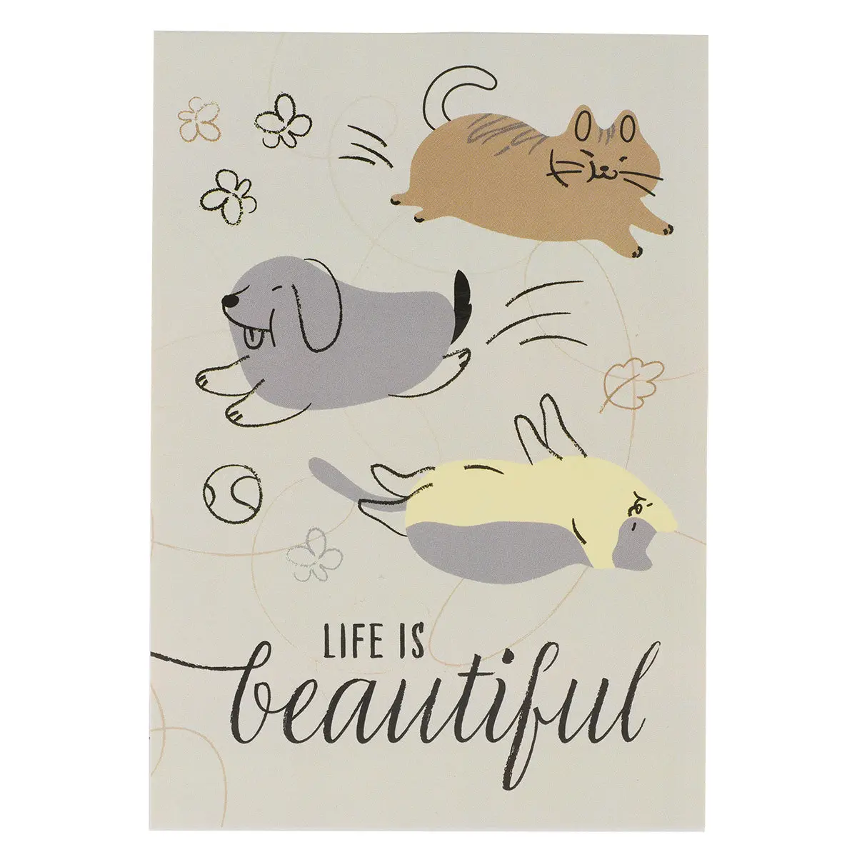 Life Is Beautiful Pet Notepad 1