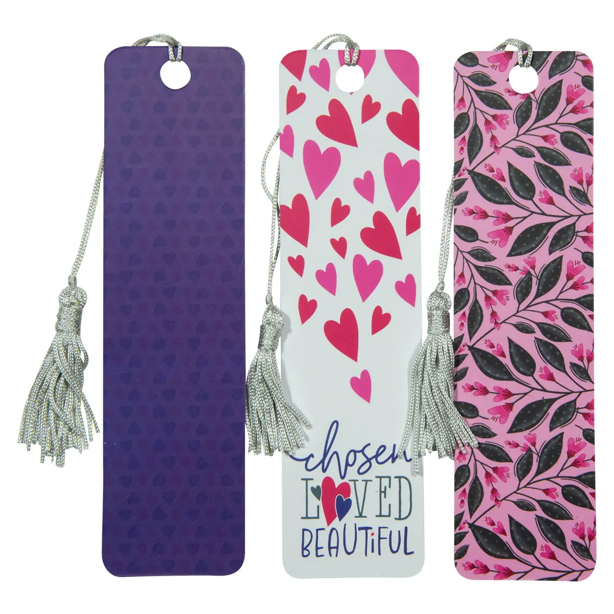 God's Princess Three Piece Bookmark With Tassel Set - 1 Peter 2:9 2