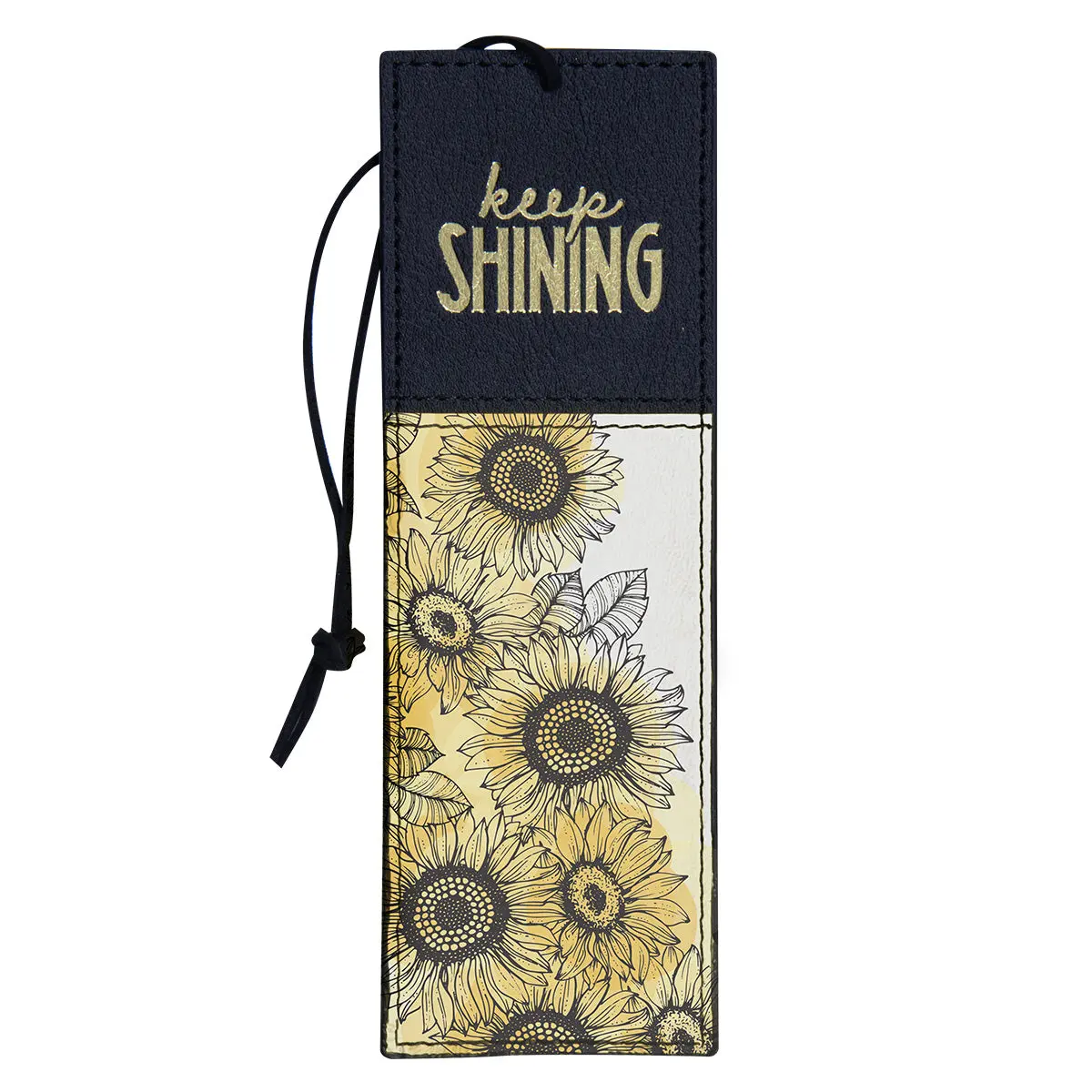 Keep Shining Faux Leather Pagemarker 1