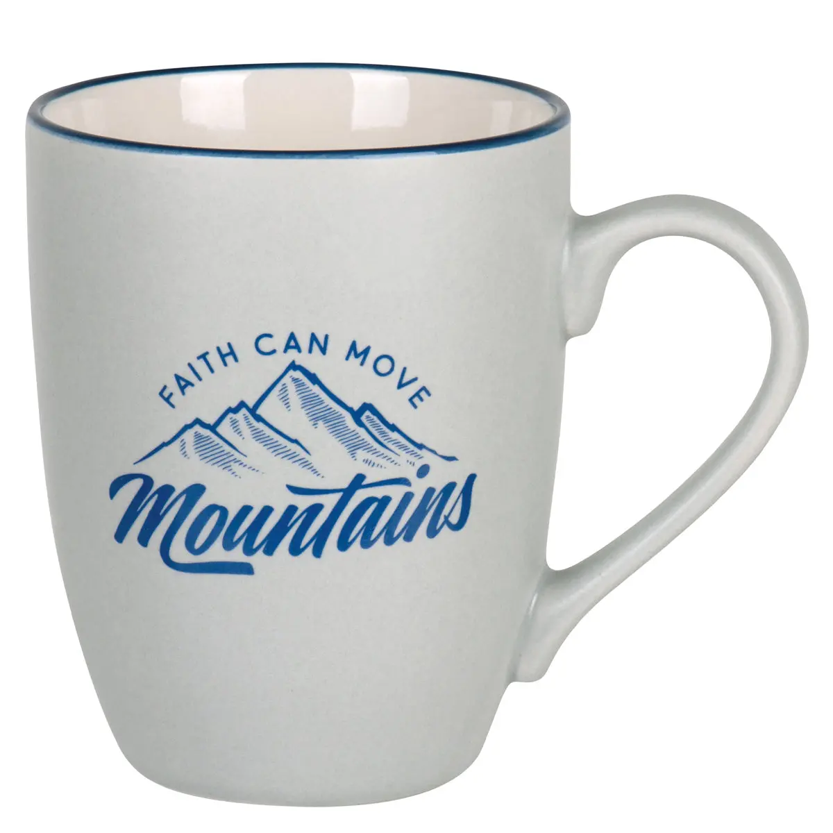 Faith Can Move Mountains Ceramic Mug 1