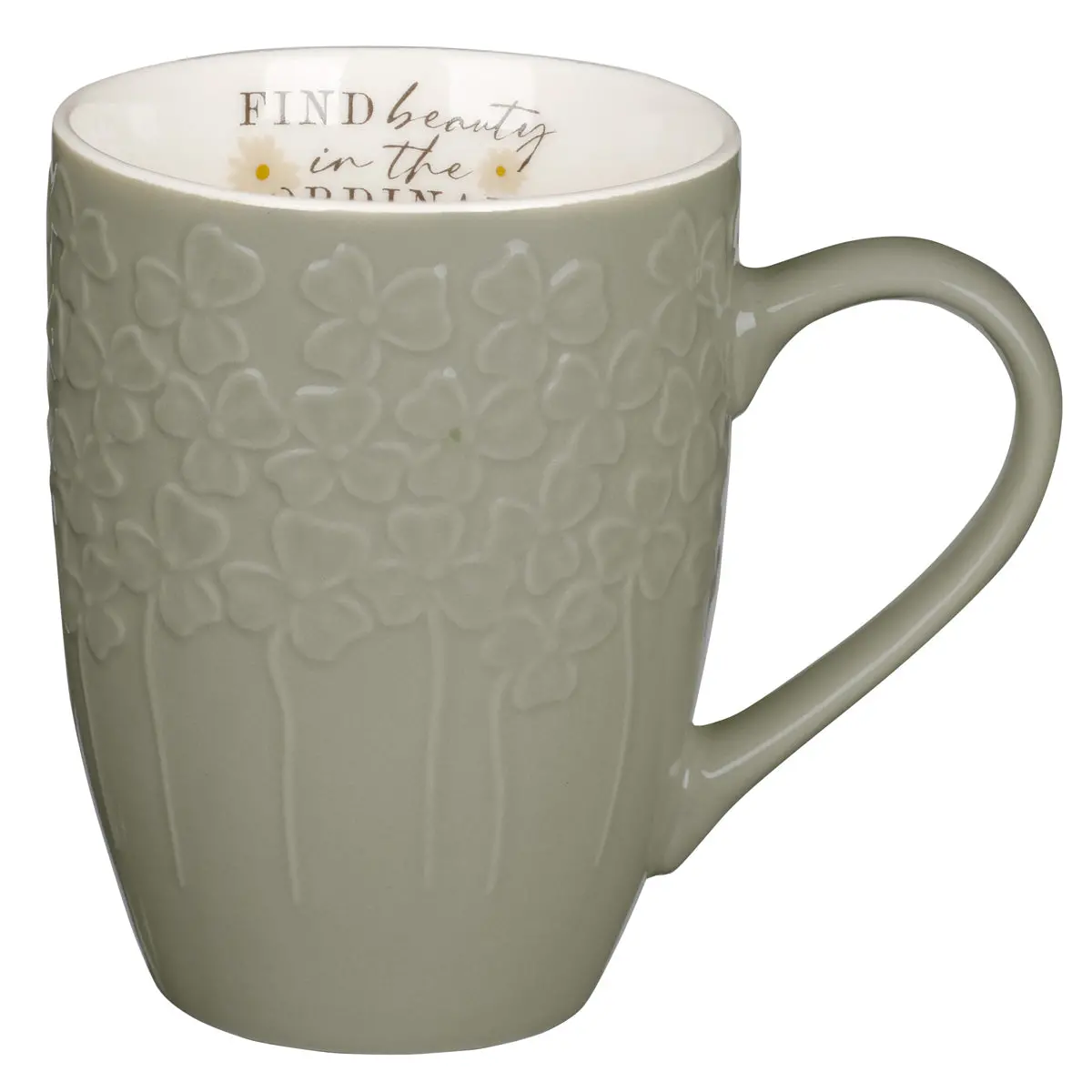 Find Beauty In The Ordinary Ceramic Mug 1