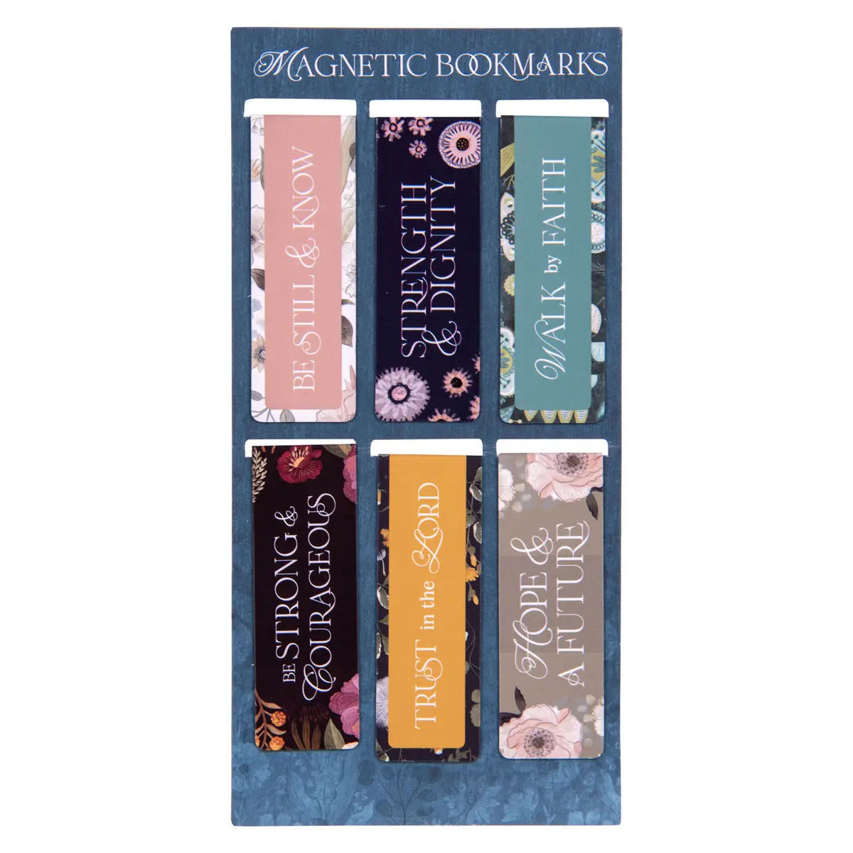 Be Still And Know Six-Piece Magnetic Bookmark Set 1