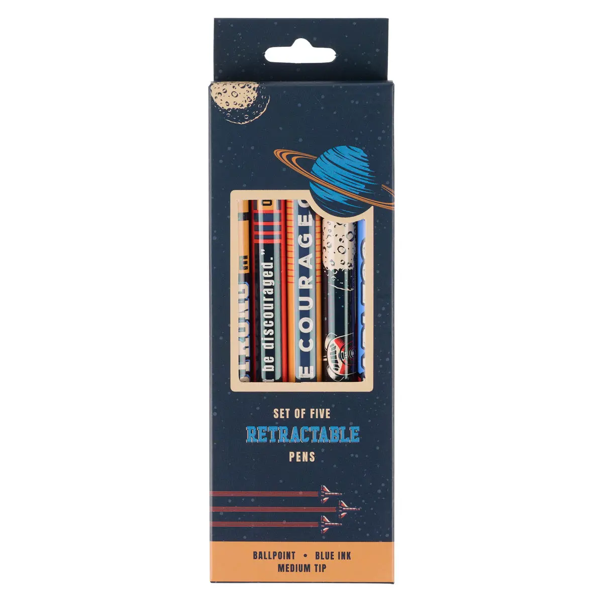 Be Strong And Courageous Five-Piece Pen Set 1