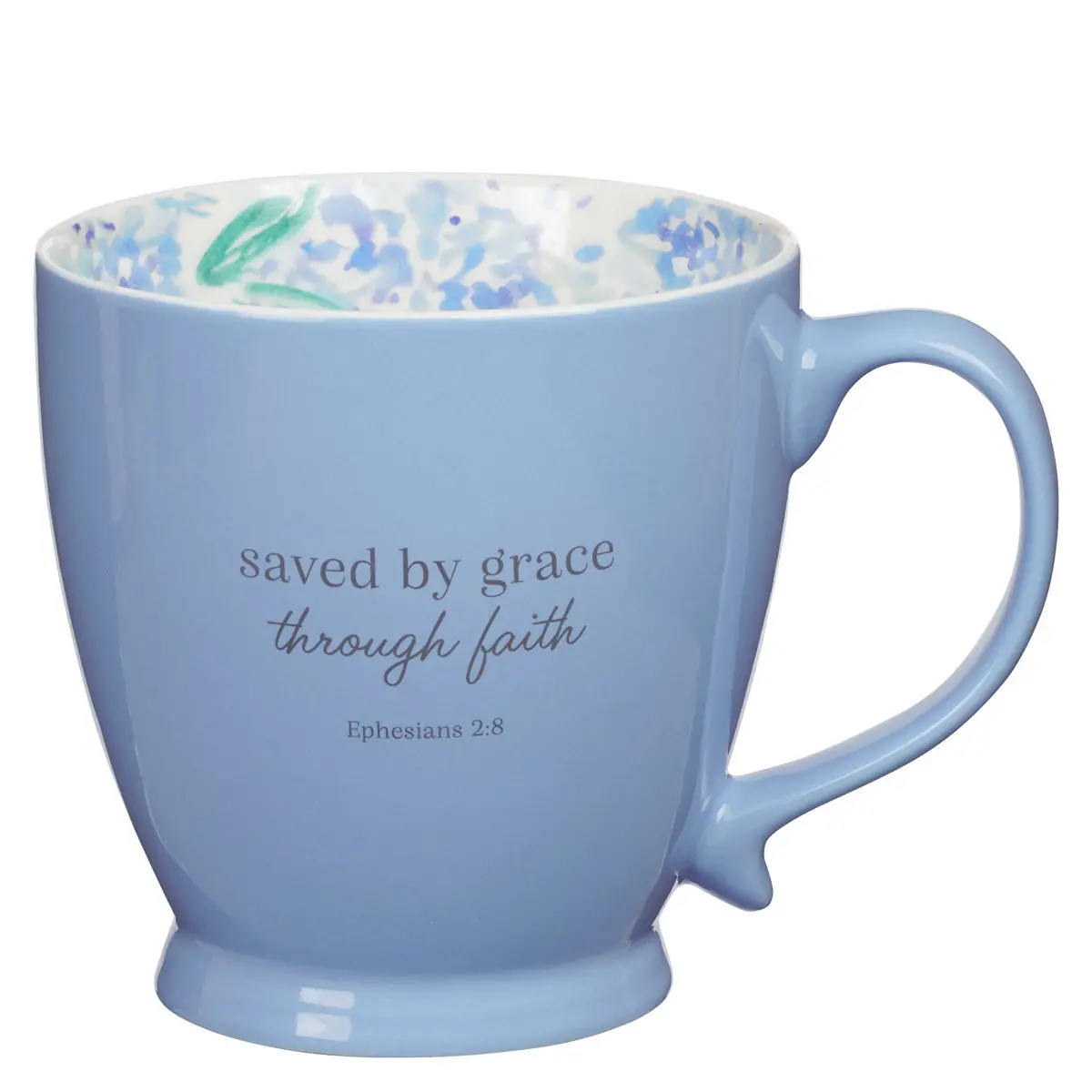 Saved By Grace Through Faith Ceramic Mug 1