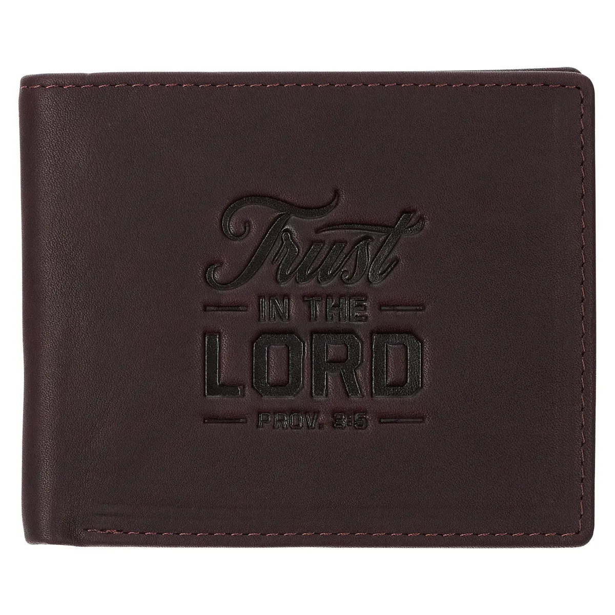 Trust In The Lord Genuine Leather Wallet 1