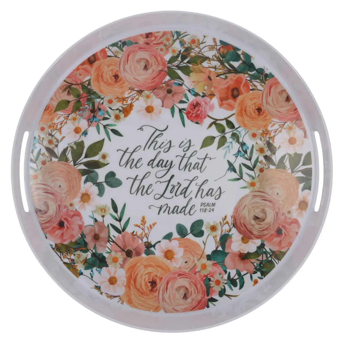 This Is The Day That The Lord Has Made Melamine Serving Tray 1