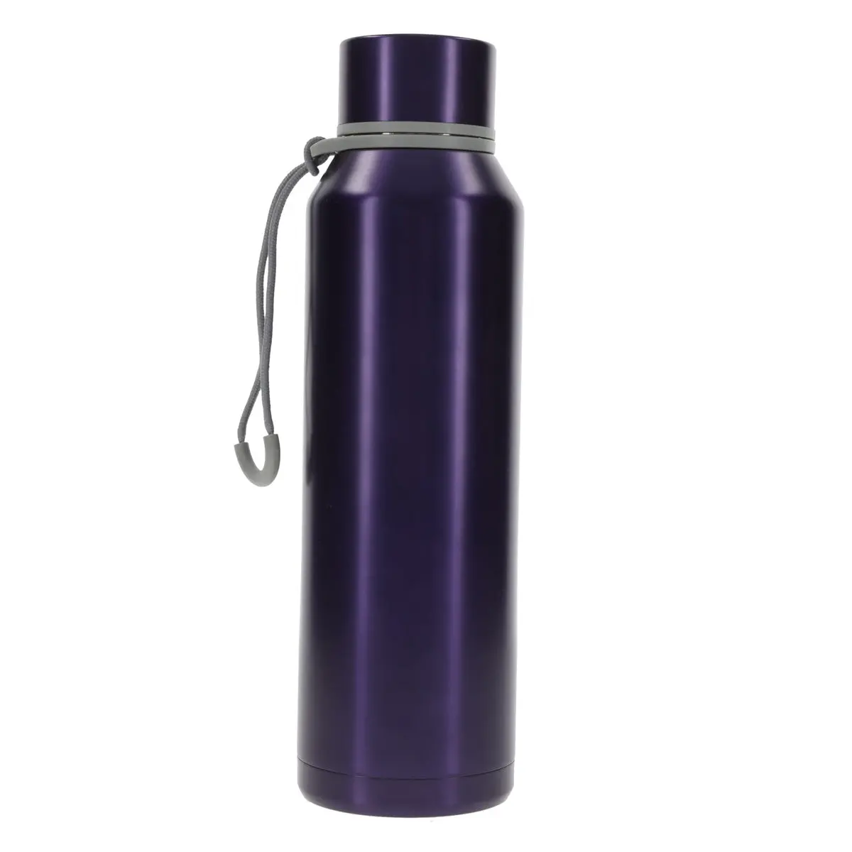 Under His Wings You Will Find Refuge Purple Stainless Steel Water Bottle 2