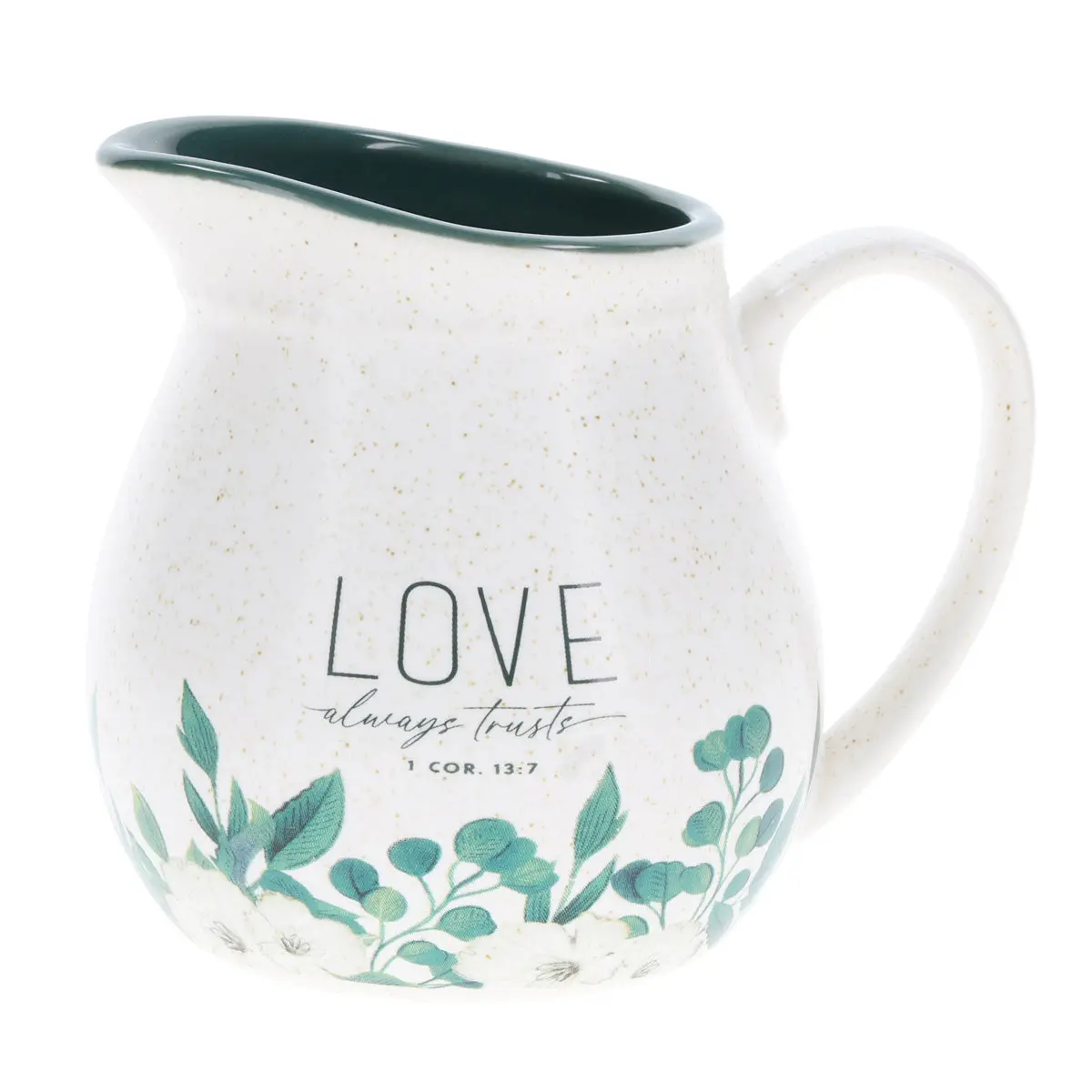 Love Always Trusts Ceramic Milk Jug 1