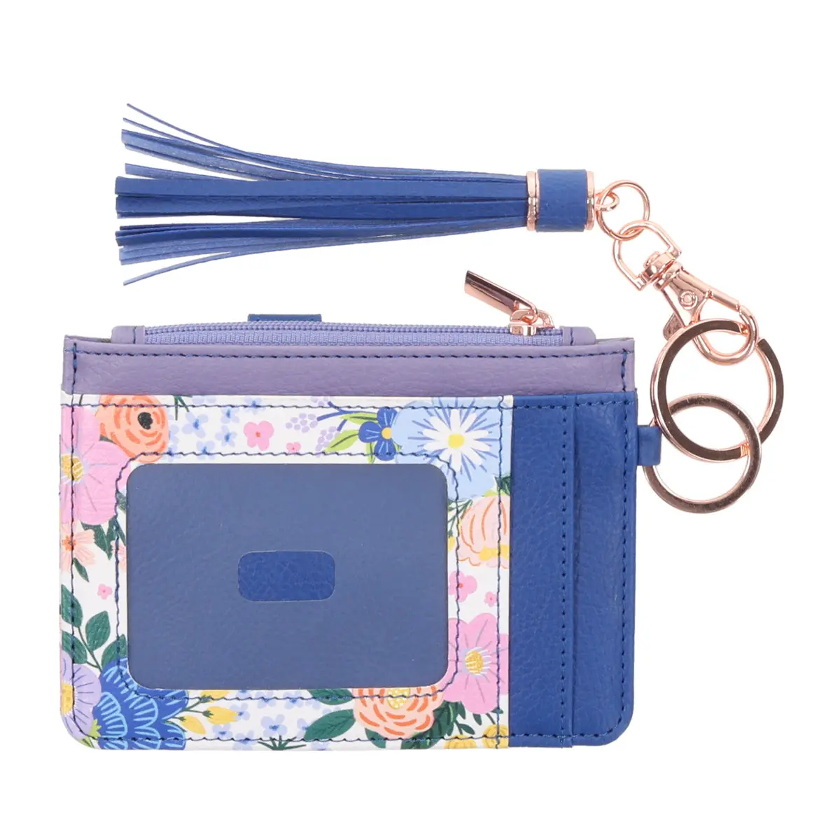 Live Simply, Bloom Wildly Faux Leather Woman's Wristlet Wallet 2