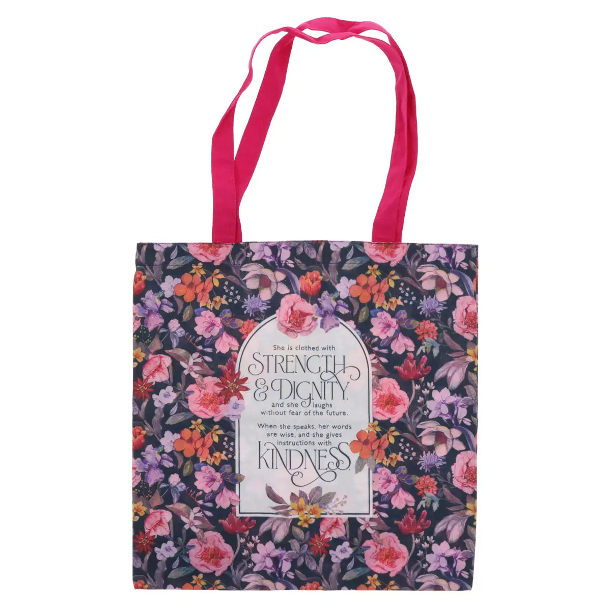 Strength And Dignity Canvas Tote Bag 1
