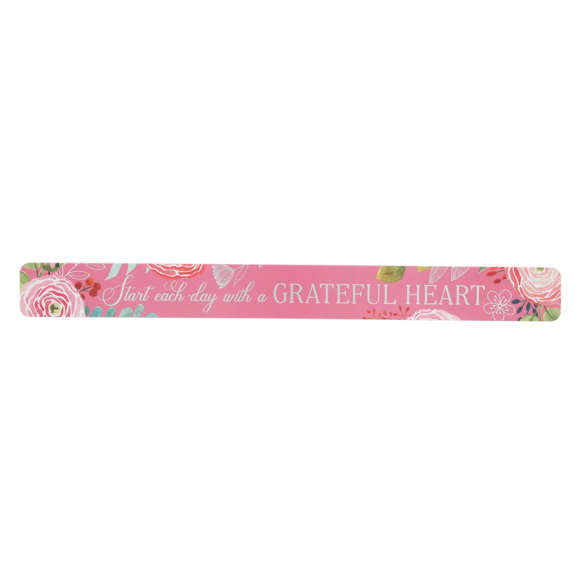 Start Each Day With A Grateful Heart Large Magnetic Strip 1