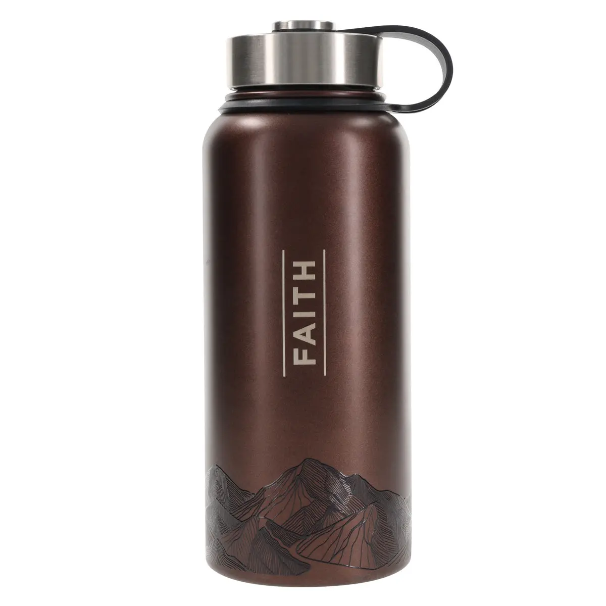 Faith Mountains Stainless Steel Water Bottle 1