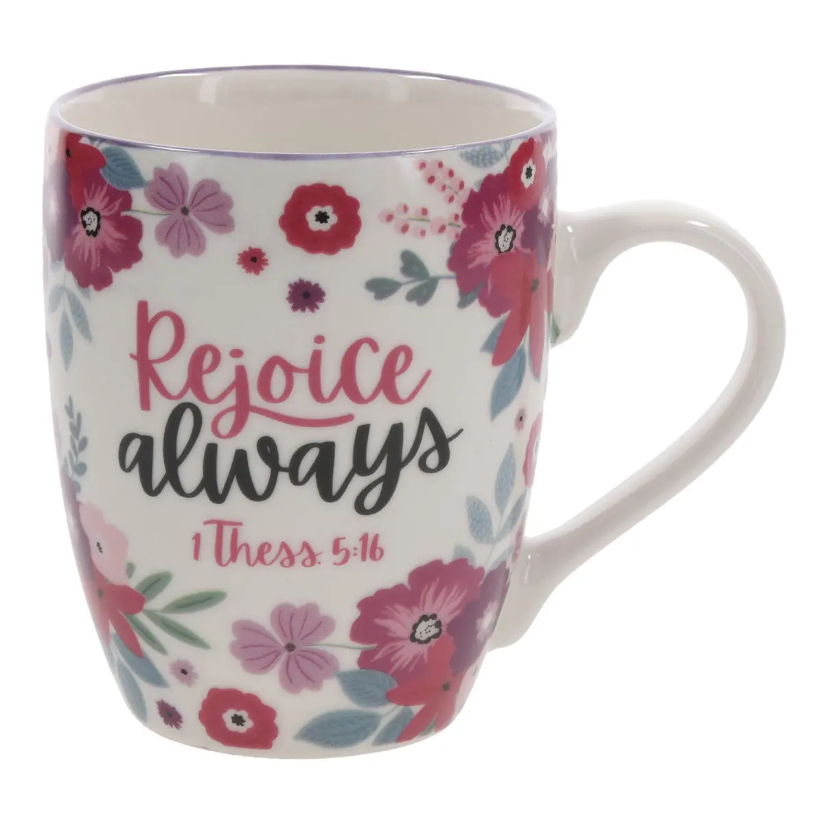 Rejoice Always Ceramic Mug 1