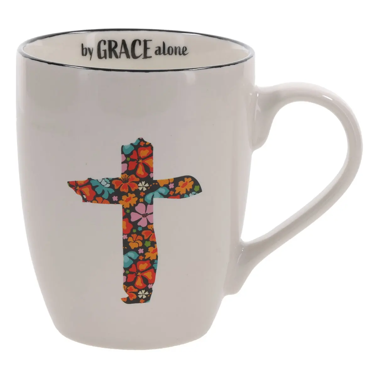 By Grace Alone Ceramic Mug 1