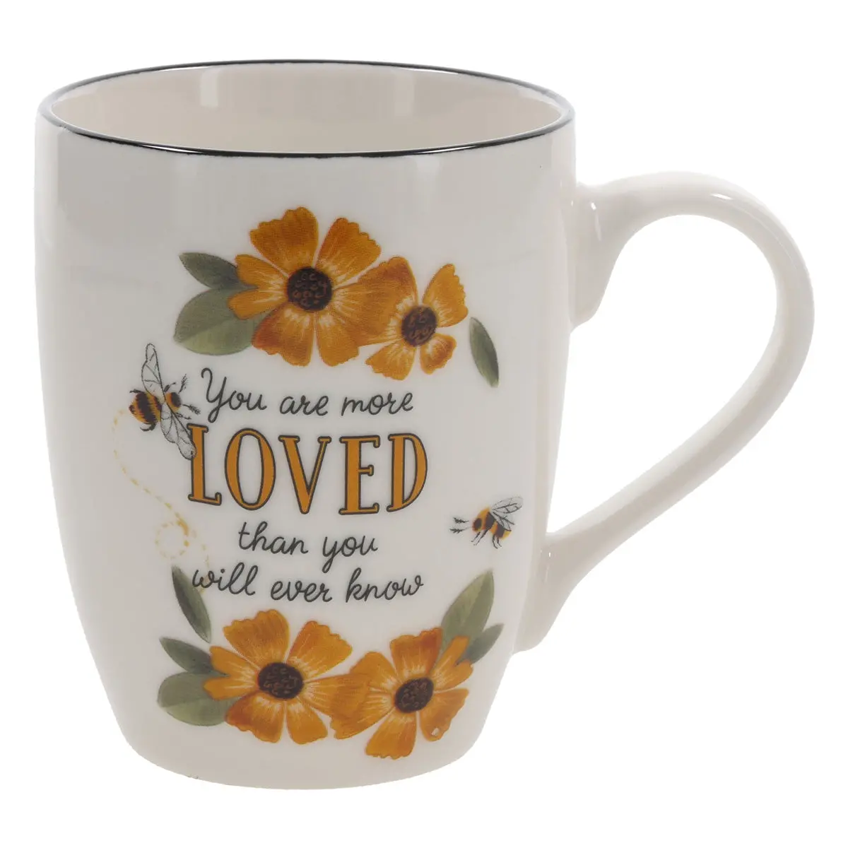 You Are More Loved Than You Will Ever Know Ceramic Mug 1