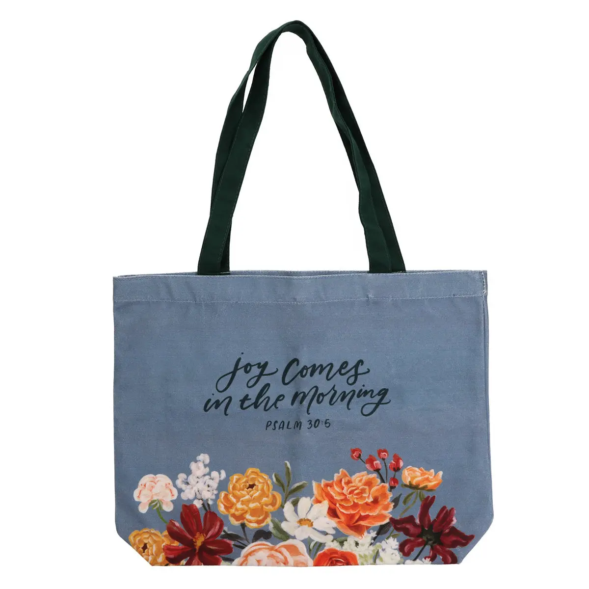 Joy Comes In The Morning Canvas Tote Bag 1